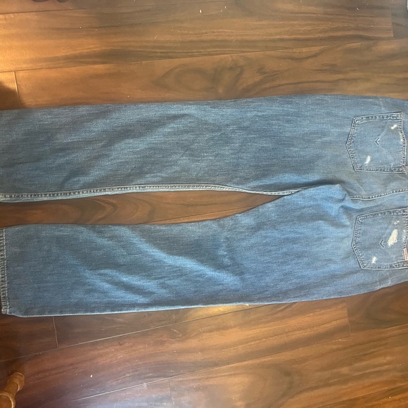 COPY - Hudson Skylar Relax Slim Straight Blue Jeans Women - Picture 9 of 9